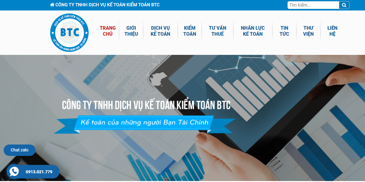 dịch vụ kế toán thuế trọn gói tại Hà Nội BTC