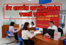 ủy quyền quyết toán thuế TNCN