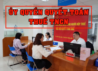 ủy quyền quyết toán thuế TNCN