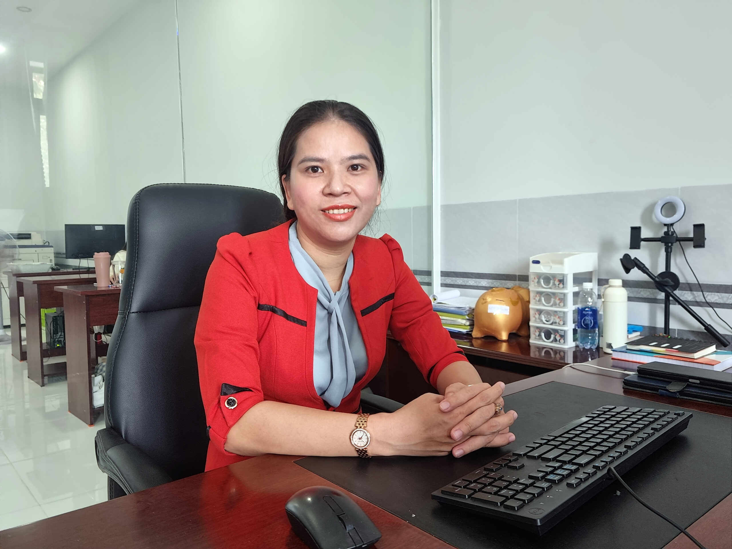 Chị Dương Thị Diễm Lệ - Giám đốc Công ty TNHH Kế toán Kiểm toán Gia Minh - đồng hành cùng nền tảng kế toán dịch vụ MISA ASP