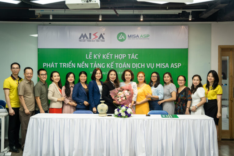 MISA ký kết hợp tác cùng HTCAA và các đơn vị kế toán dịch vụ phát triển nền tảng MISA ASP