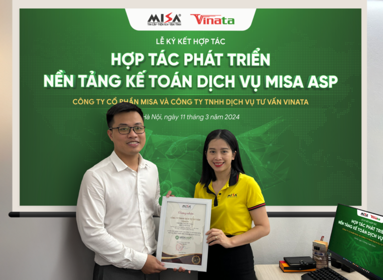 MISA ASP ký kết hợp tác cùng VINATA đưa đến giải pháp kế toán chuyên nghiệp cho doanh nghiệp toàn quốc