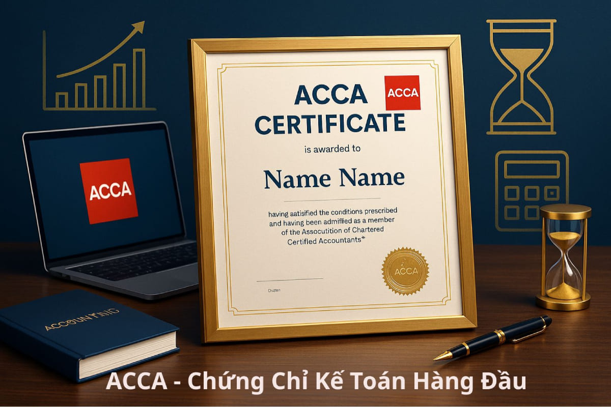 Ảnh minh họa chứng chỉ ACCA