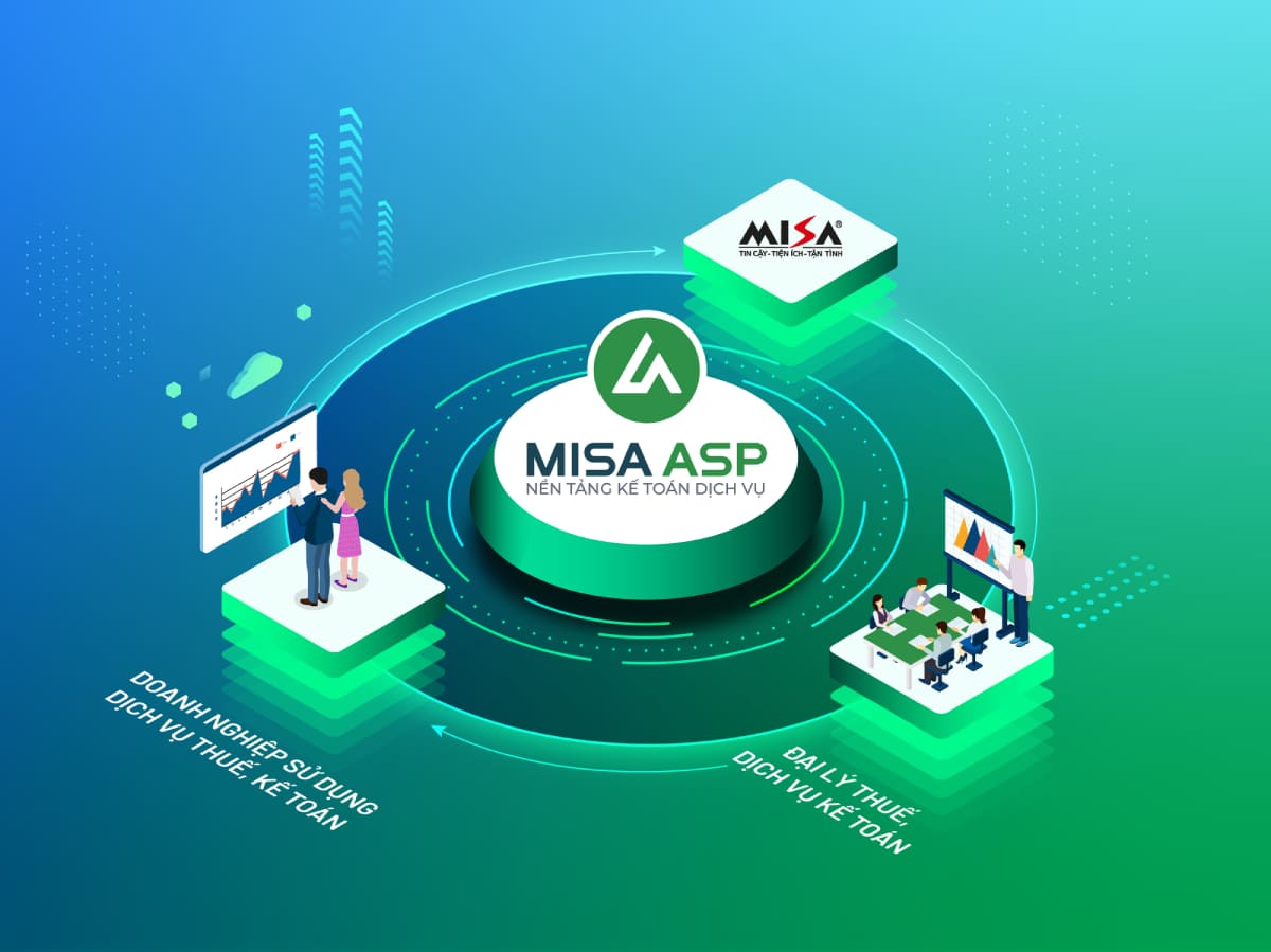 MISA ASP nền tảng kế toán dịch vụ