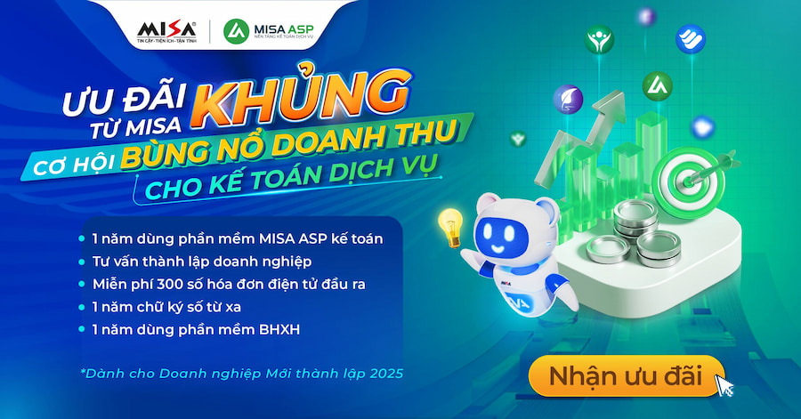 Giới thiệu chương trình ưu đãi MISA STARTUP BOOST dành cho các Doanh Nghiệp Mới Thành Lập