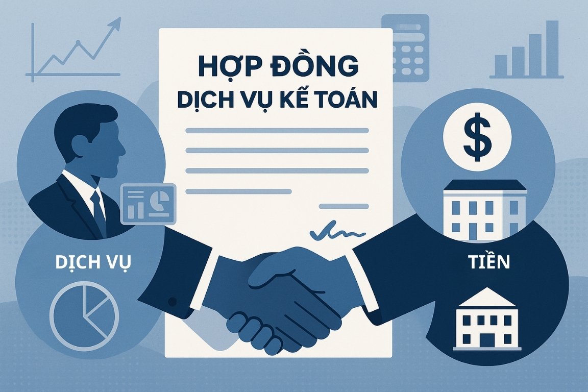 minh họa hợp đồng dịch vụ kế toán