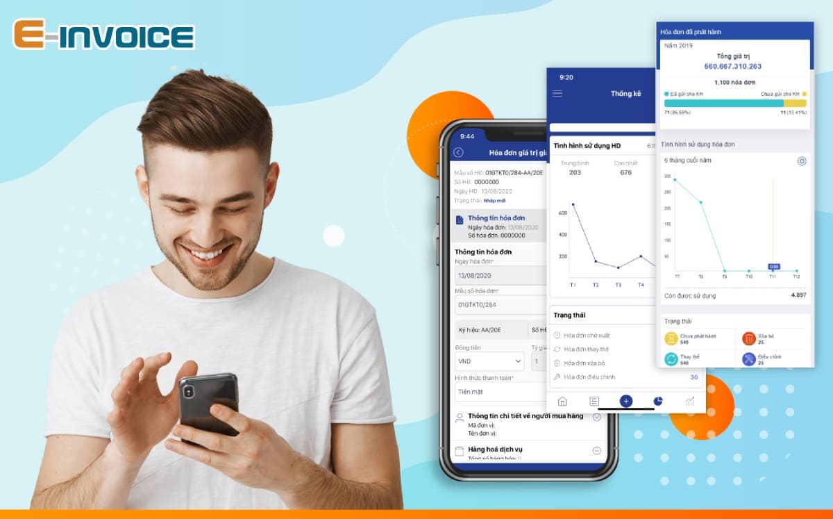 phần mềm hóa đơn điện tử E-Invoice