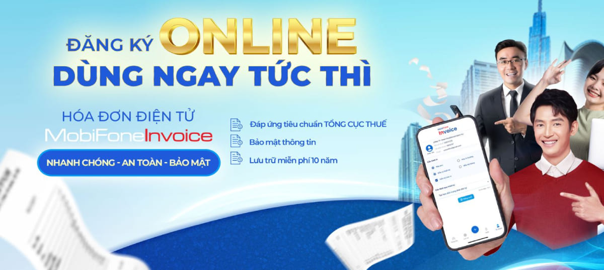 phần mềm hóa đơn điện tử Mobifone Invoice
