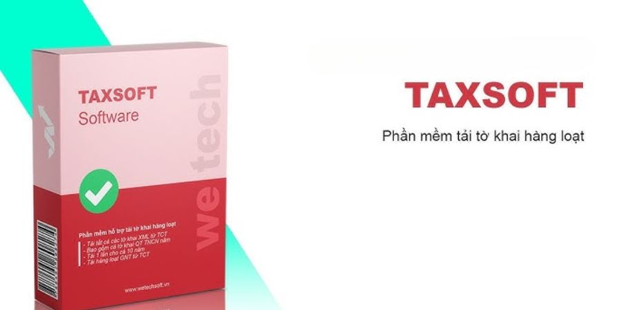 phần mềm tải tờ khai TAXSOFT 2024