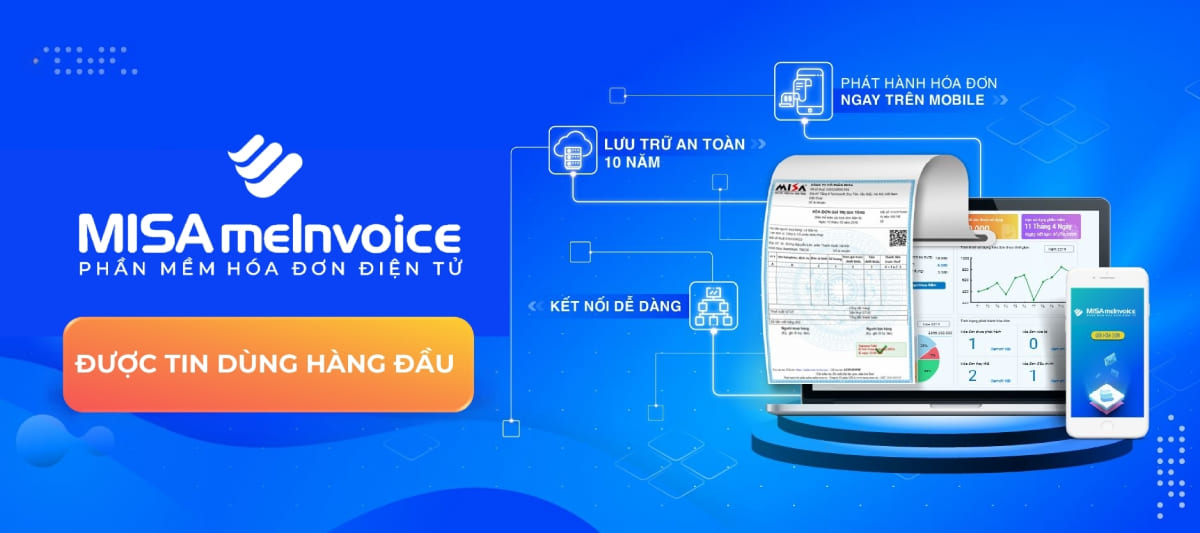 phần mềm xuất hóa đơn MISA MeInvoice