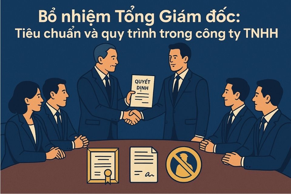 ảnh minh họa bổ nhiệm tổng giám đốc