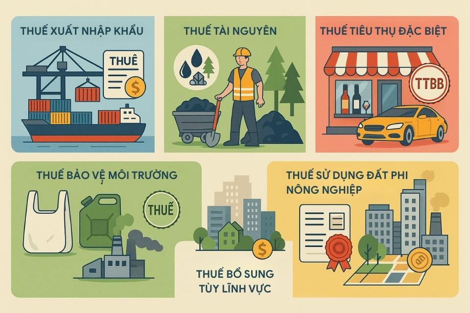 ảnh minh họa các loại thuế khác phải nộp