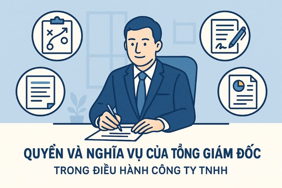 ảnh minh họa quyền và nghĩa vụ của tổng giám đốc