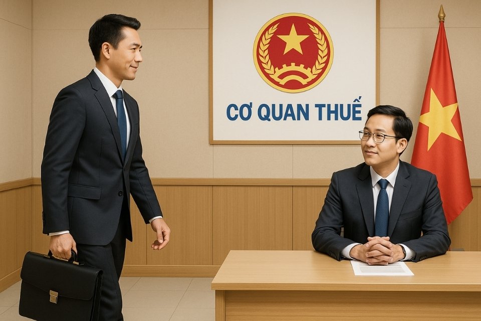 đại lý thuế giúp doanh nghiệp làm việc với cơ quan thuế