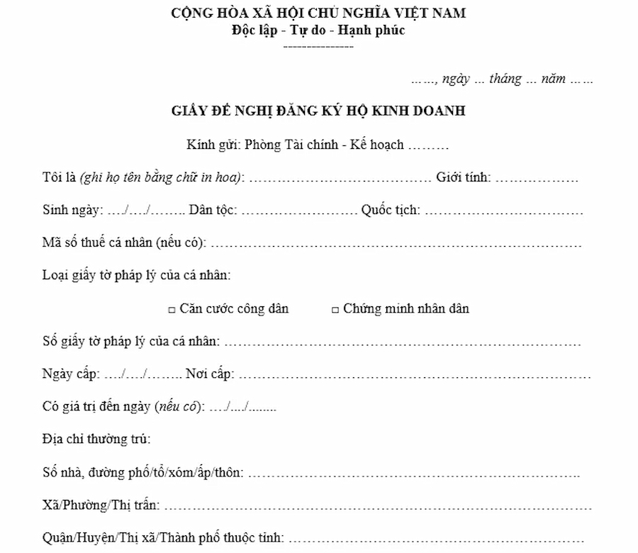 Mẫu Phụ lục III-1 ban hành kèm theo Thông tư số 01/2021/TT-BKHĐT