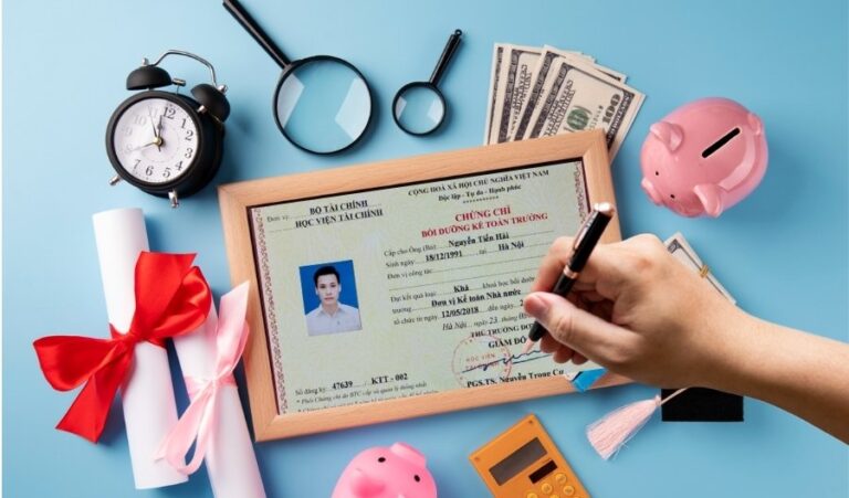 học chứng chỉ kế toán trưởng mất bao nhiêu tiền