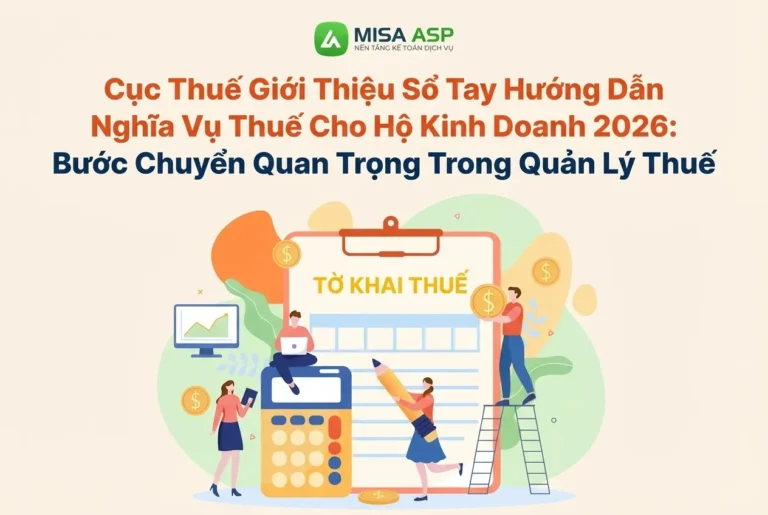 Cục Thuế Giới Thiệu Sổ Tay Hướng Dẫn Nghĩa Vụ Thuế Cho Hộ Kinh Doanh 2026: Bước Chuyển Quan Trọng Trong Quản Lý Thuế
