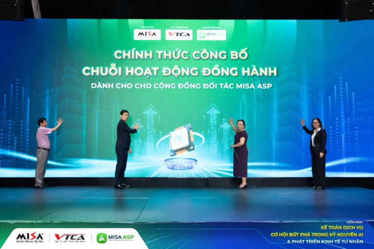 MISA ASP chính thức công bố chuỗi hoạt động đồng hành và giải thưởng MISA ASP Awards dành riêng đối tác Kế toán dịch vụ & Đại lý thuế