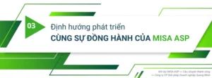 ĐỊnh hướng phát triển cùng sự đồng hành của MISA ASP
