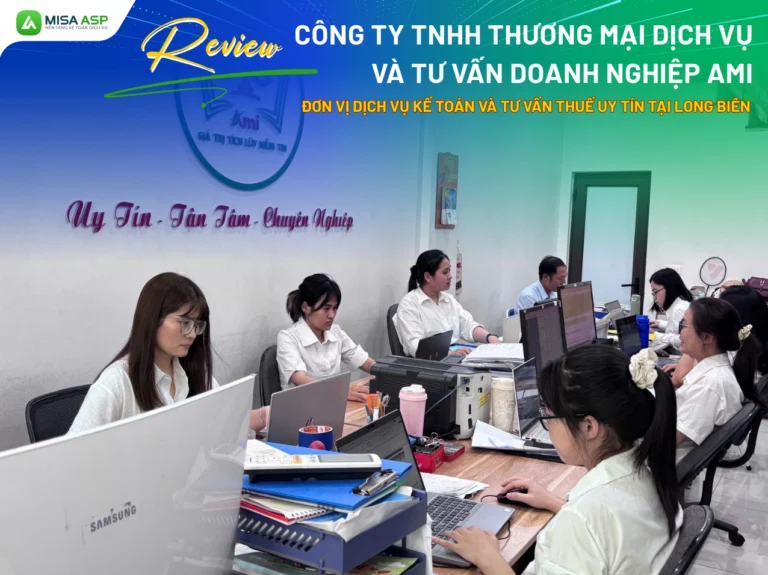 Review Công ty TNHH Thương mại Dịch vụ và Tư vấn Doanh nghiệp AMI: Đơn vị dịch vụ kế toán và tư vấn thuế uy tín tại Long Biên