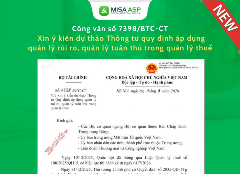 Công văn 7398/BTC-CT