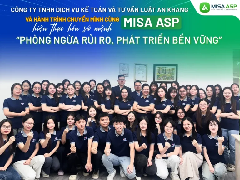 Luật An Khang và hành trình chuyển mình cùng MISA ASP – hiện thực hóa sứ mệnh “Phòng ngừa rủi ro, phát triển bền vững”