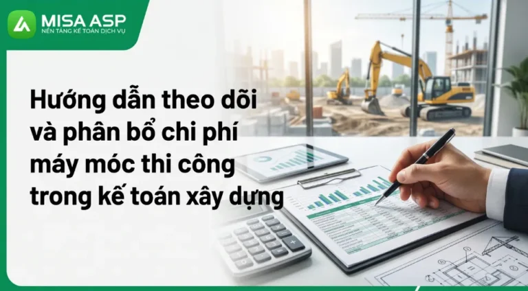 chi phí máy thi công