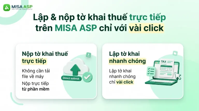 Lập & nộp tờ khai thuế