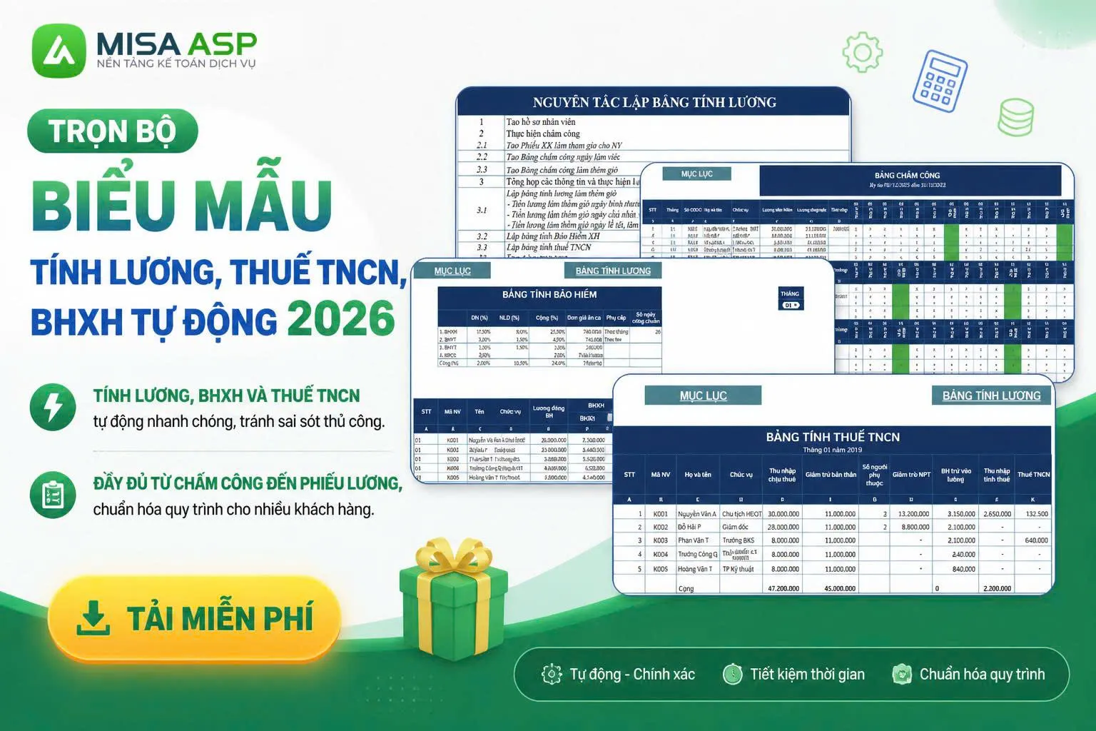 mẫu bảng lương