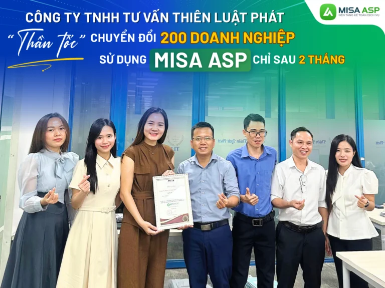 “Thần tốc” chuyển đổi 200 doanh nghiệp lên MISA ASP chỉ sau 2 tháng: Thiên Luật Phát từng bước tháo gỡ bài toán quá tải và chuẩn hóa vận hành